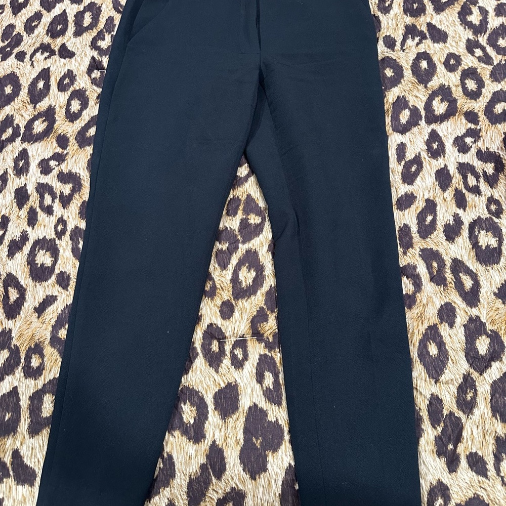 Petite Doria Black Pant - Eva Mendes Collection - Cigarette Pants - Size 00P